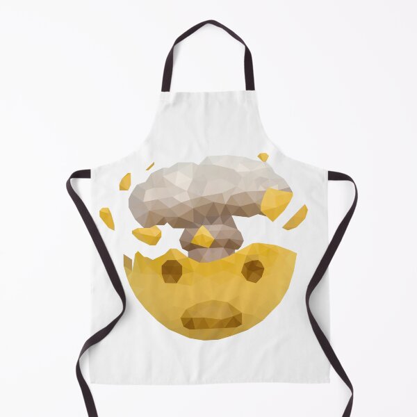 Item preview, Exploding Head Emoji in Low Poly Style - Geometric Mind-Blown Design designed and sold by OrangePoly.