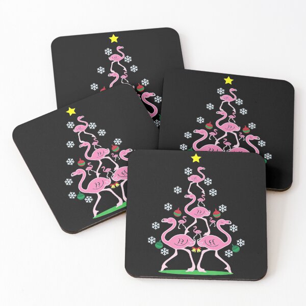 Item preview, Flamingo Christmas Tree Season Greeting Xmas Animal Lover designed and sold by MarkHudson78.