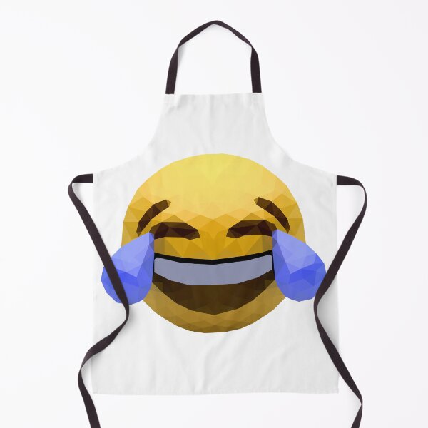 Item preview, Laughing Emoji with Tears - Low Poly Geometric Design designed and sold by OrangePoly.