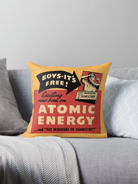 Item preview, ATOMIC ENERGY - THE WONDERS OF CHEMISTRY BOOK designed and sold by ThrowbackAds.