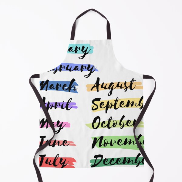 Item preview, Bujo Months Highlighted Rainbow designed and sold by Mavy-liz.