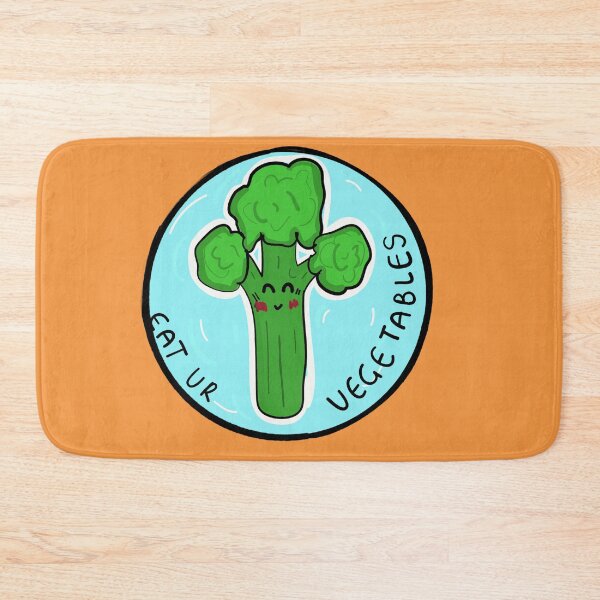 Item preview, smiling broccoli designed and sold by sarina G.