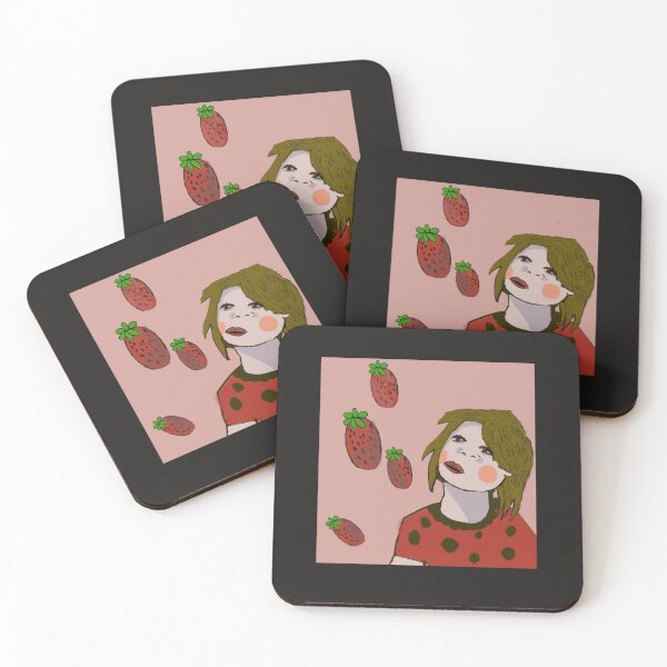 Item preview, Strawberry love designed and sold by Bluebell art.