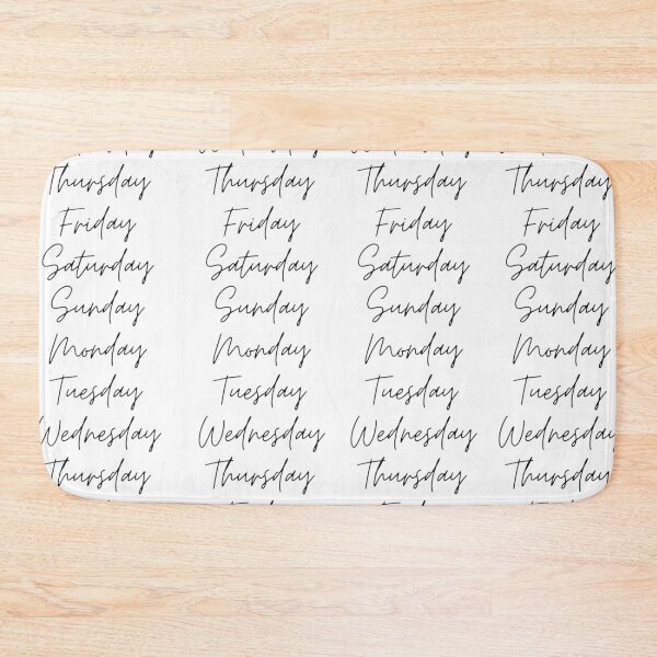 Item preview, Bujo Days of the Week designed and sold by Mavy-liz.