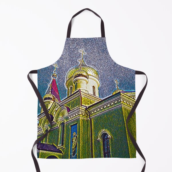 Item preview, Orthodox church with shining domes designed and sold by helenkaiy.