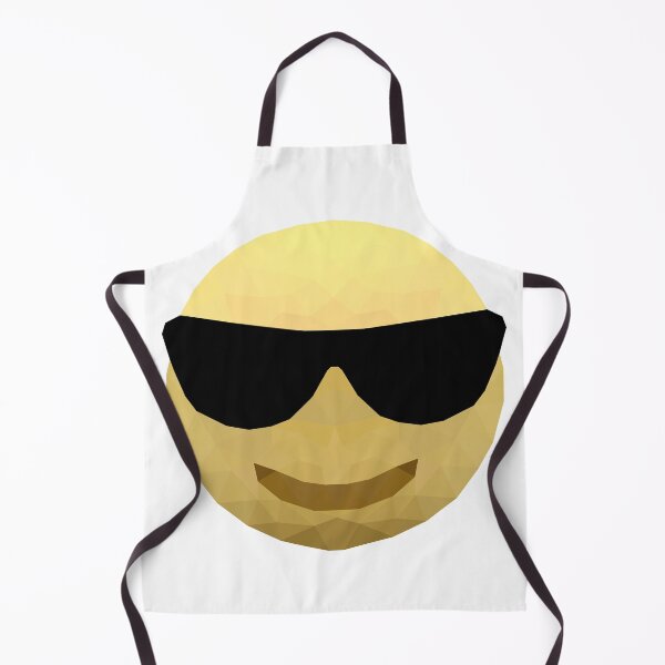 Item preview, Geometric Cool Sunglasses Emoji – Stylish Low-Poly Design designed and sold by OrangePoly.