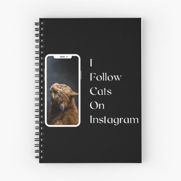 Artikelvorschau, Ich folge Katzen auf Instagram entworfen und verkauft von Johnny Werp.