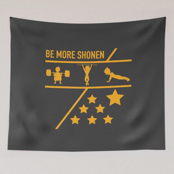 Item preview, Be More Shonen Weeb Gym Design Orange designed and sold by Be More Shonen |  Chris Minney.