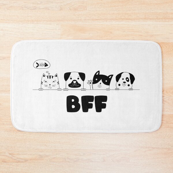 Item preview, CATS AND DOGS BFF DESIGN designed and sold by Picspot.