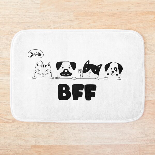 Artikelvorschau, CATS AND DOGS BFF DESIGN entworfen und verkauft von Picspot.