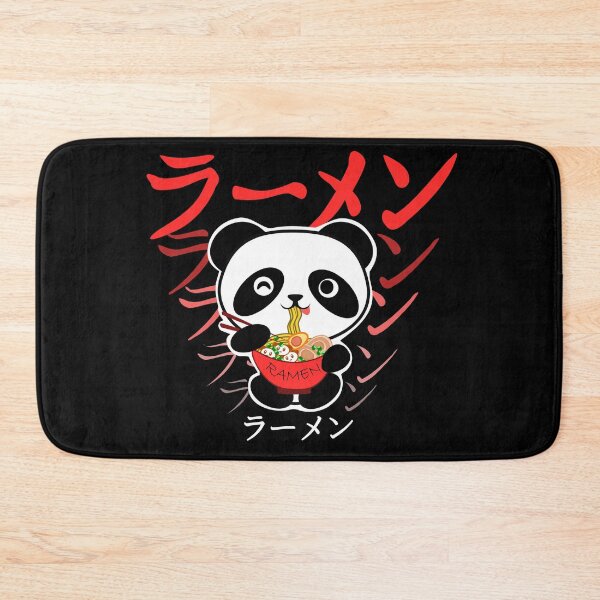 Item preview, Cute Kawaii Baby Panda Eating Ramen Spicy Japanese Noodle designed and sold by merchloh128.