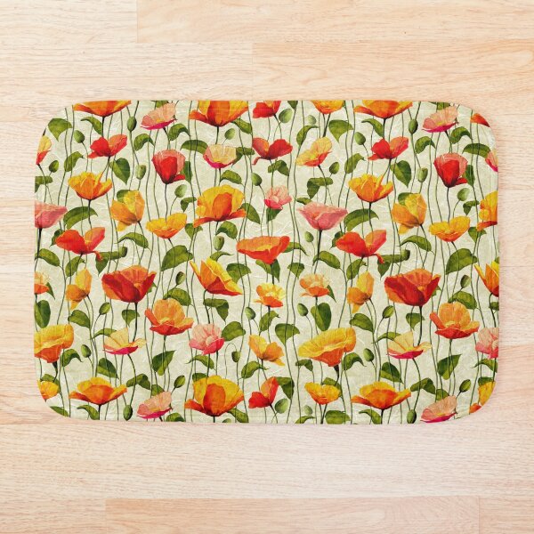 Item preview, poppy flowers pattern designed and sold by MaianLorena.