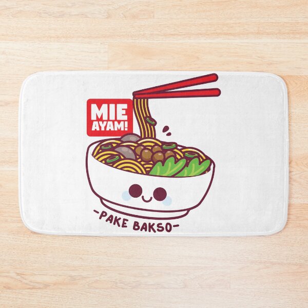 Item preview, Cute Mie Ayam - Pake Bakso designed and sold by kakayaka.