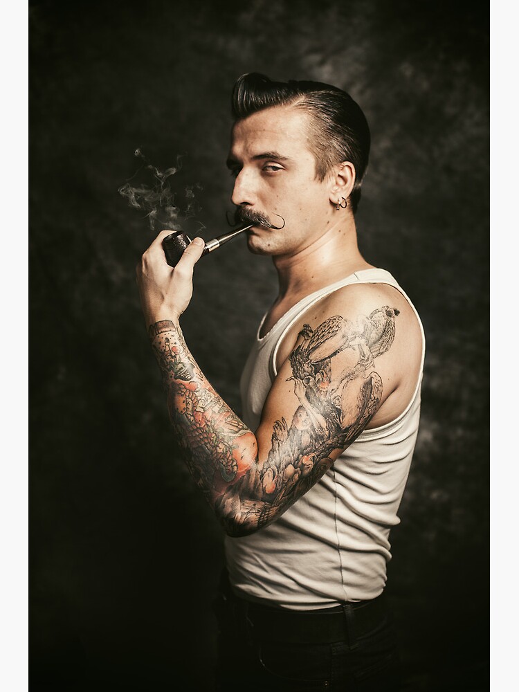 Thumbnail 7 of 7, Framed Art Print, Mustache II designed and sold by liquornoire.