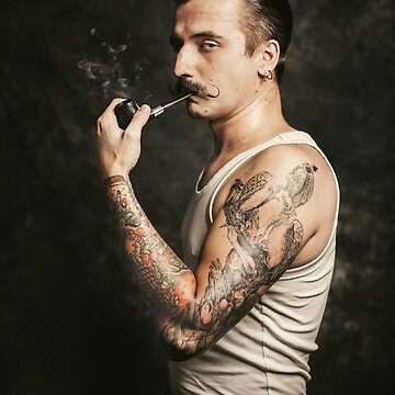 Artwork thumbnail, Mustache II by liquornoire