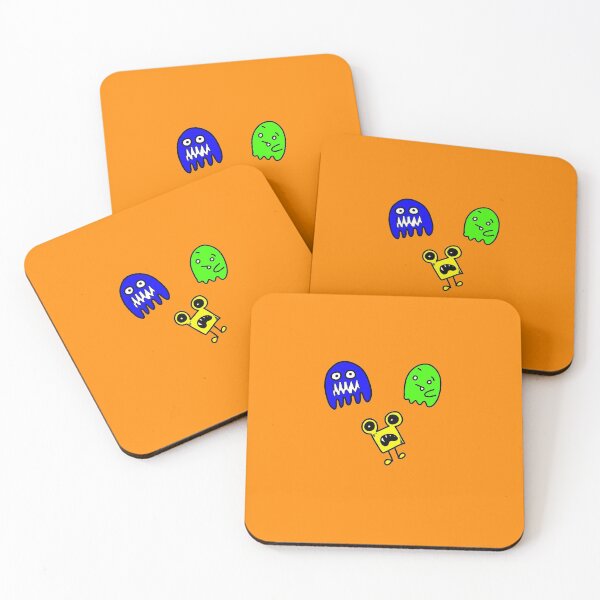 Item preview, Copy of Copy of  Halloween faces cartoon kids designed and sold by spooks draws.