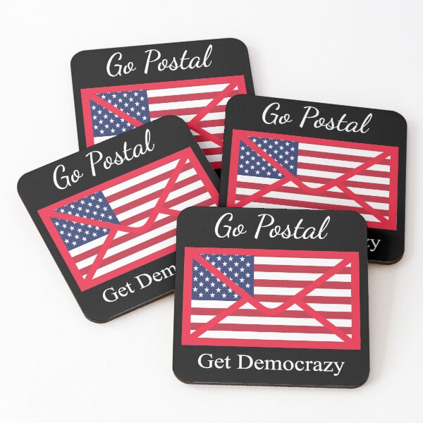 Item preview, Go Postal, Get Democrazy designed and sold by Tom Carpenter.