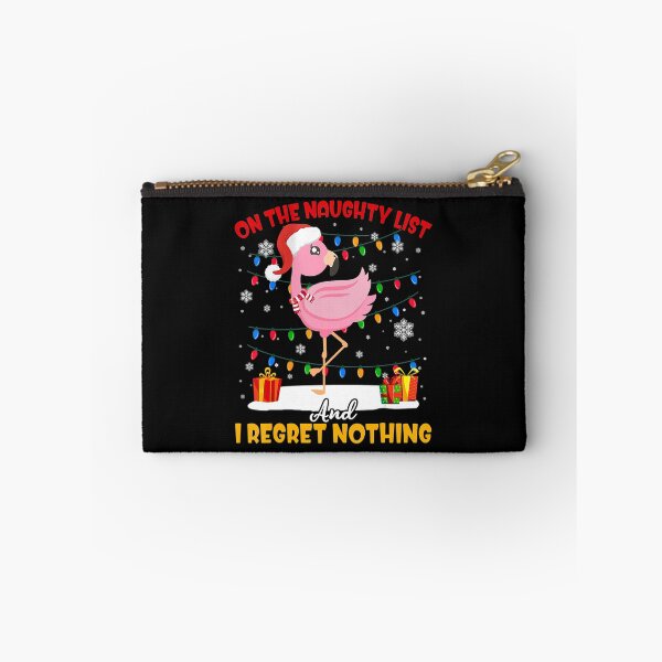 Item preview, Flamingo Santa On The Naughty List I Regret Nothing designed and sold by MarkHudson78.