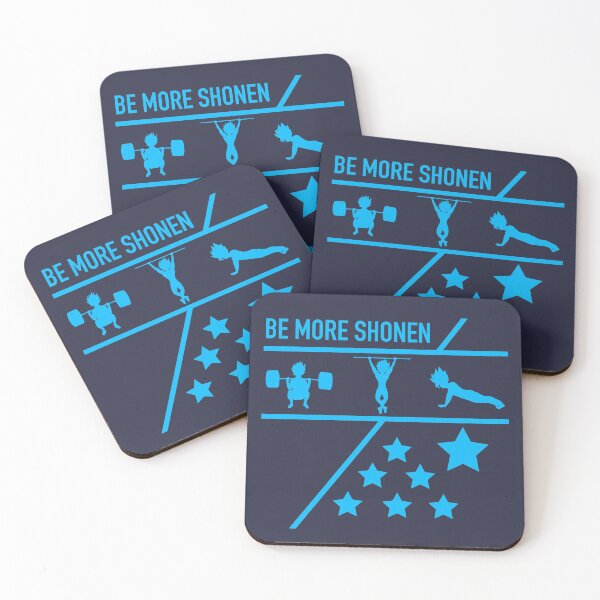 Item preview, Be More Shonen Weeb Gym Design Blue designed and sold by Be More Shonen |  Chris Minney.