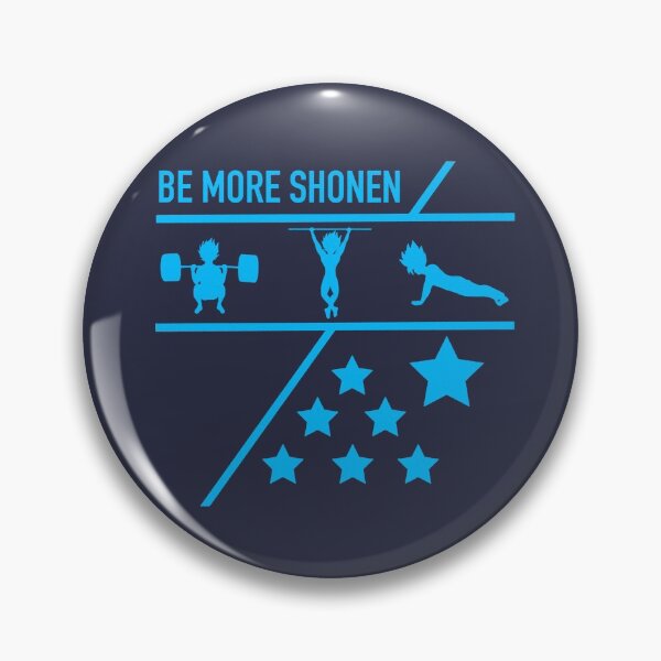 Item preview, Be More Shonen Weeb Gym Design Blue designed and sold by Be More Shonen |  Chris Minney.