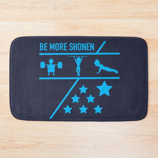 Item preview, Be More Shonen Weeb Gym Design Blue designed and sold by Be More Shonen |  Chris Minney.
