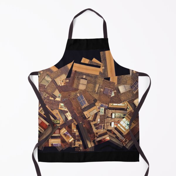 Item preview, Broken Houses Collage Modern Art designed and sold by KALEIDOSCOPE UK.