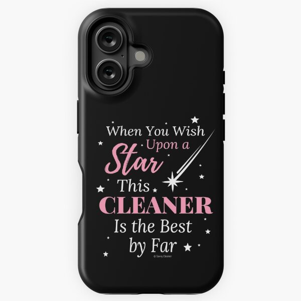 Item preview, Upon a Star, Funny Cleaning Lady, Housekeeping Humor designed and sold by SavvyCleaner.