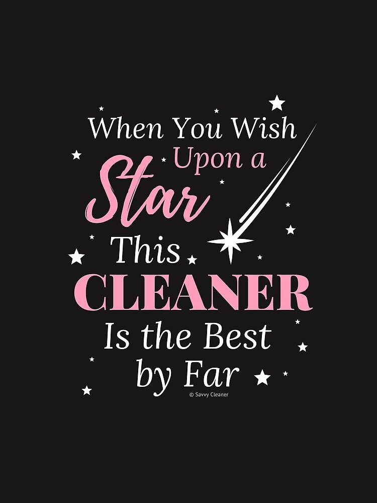 Thumbnail 3 of 3, Drawstring Bag, Upon a Star, Funny Cleaning Lady, Housekeeping Humor designed and sold by SavvyCleaner.