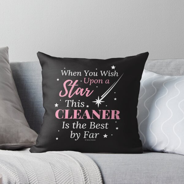 Item preview, Upon a Star, Funny Cleaning Lady, Housekeeping Humor designed and sold by SavvyCleaner.