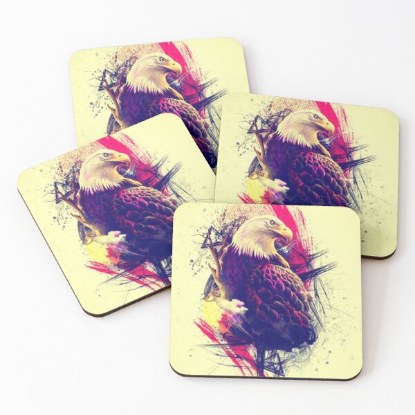 Item preview, Animals Eagle great design birds wild colors drawing art designed and sold by tetyboom.