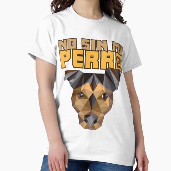 Vista previa del artículo con la obra «No sin mi perro (Español)», diseñado y vendido por achoprop.