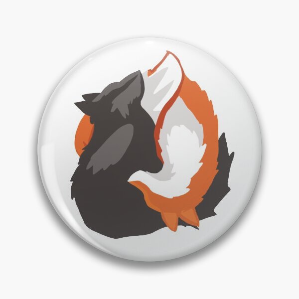 Item preview, Ying yang fox & wolf designed and sold by Kolph.