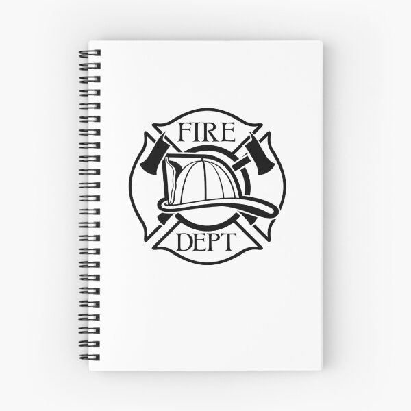 Item preview, Fire Department Firefighter Maltese Cross with Fireman Helmet and Axes designed and sold by cartattz.