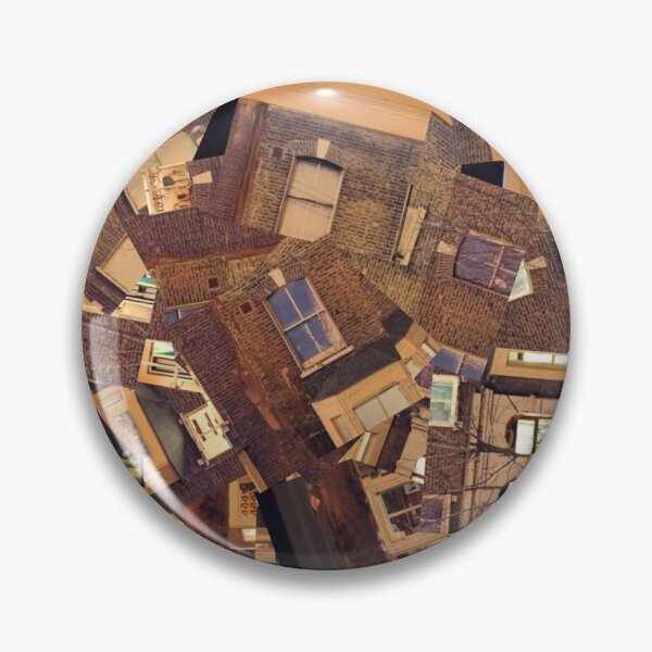 Item preview, Broken Houses Collage Modern Art designed and sold by KALEIDOSCOPE UK.