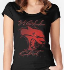 Hellcat Glare Women's Fitted Scoop T-Shirt