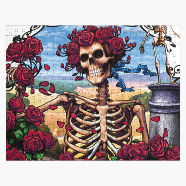 grateful dead rose puzzle