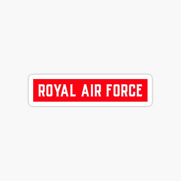 Genuine British RN LT Commander RAF Squadron Leaders Stickers X5 NEW 