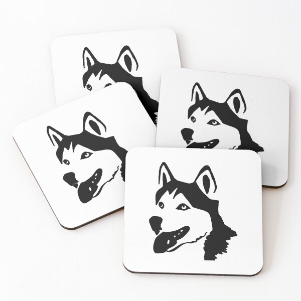 Item preview, Minimalist Husky designed and sold by Whoofster.