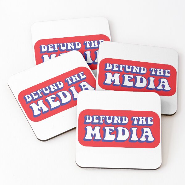 Item preview, Defund the media designed and sold by Pappistore.