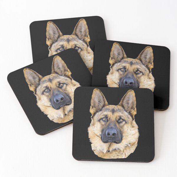 Item preview, German Shepherd Dog Portrait Detailed Animal Novelty designed and sold by MagicJohnson22.