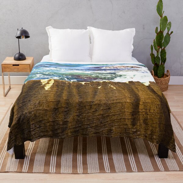Item preview, Cliff Sea Waves Rocks Seascape designed and sold by worldways.