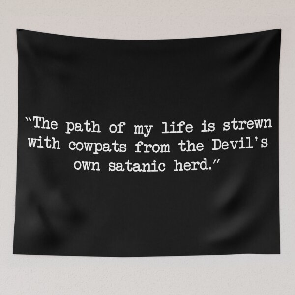 Item preview, Blackadder Cow Pats quote  designed and sold by Boxing Kangaroo Retail Company.