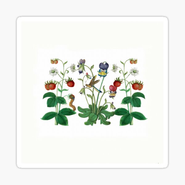 The Botanicals - a medley Sticker