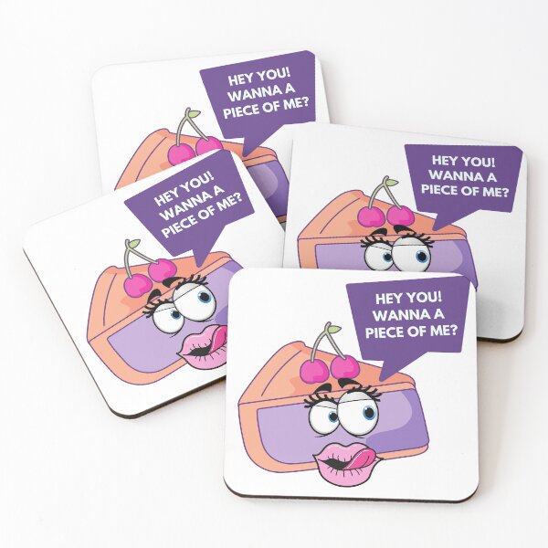 Item preview, Wanna a piece of me ( Funny cake slice) designed and sold by munizz.