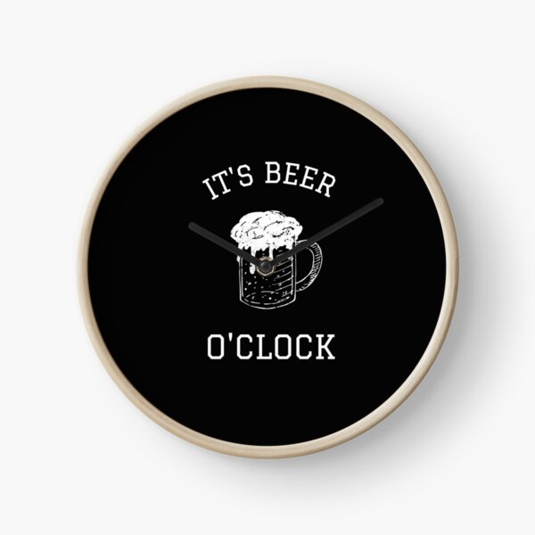 Item preview, IT'S BEER O'CLOCK  designed and sold by Ashalcheema.