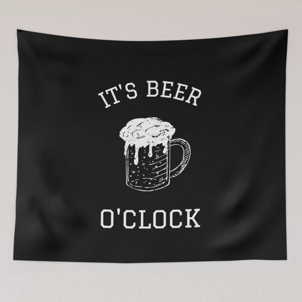 Item preview, IT'S BEER O'CLOCK  designed and sold by Ashalcheema.