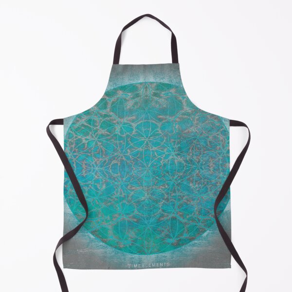 Item preview, flower of life blue aqua designed and sold by filippobassano.