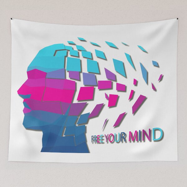 Item preview, Free your mind! designed and sold by urban-color.