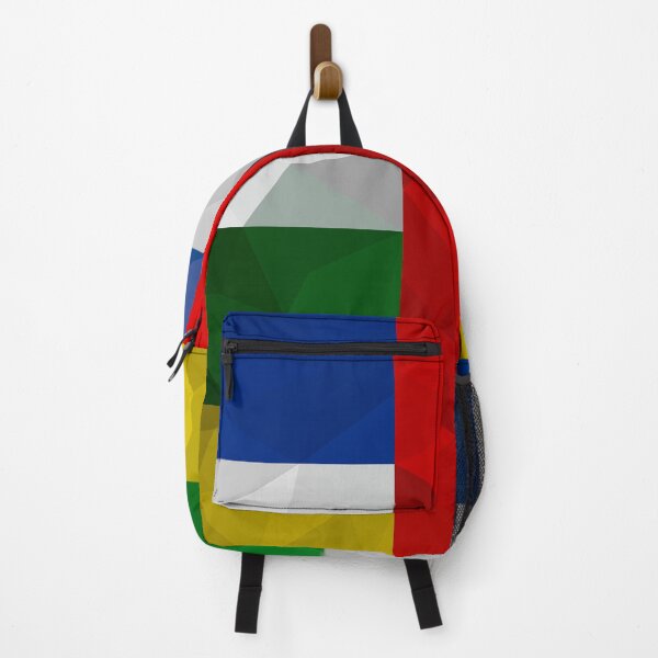 Item preview, Central African Republic Flag Geometric Design – Bold and Colorful Art designed and sold by OrangePoly.