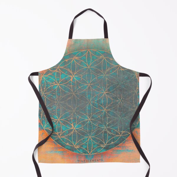 Item preview, flower of life pale orange emerald designed and sold by filippobassano.